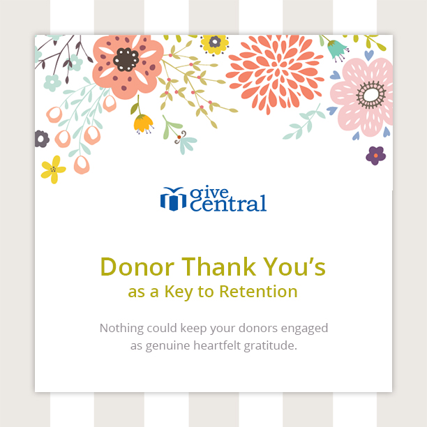 Donor Thank you ebook